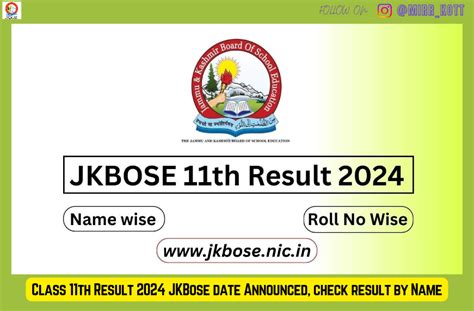 www mojo class in results 2024 pdf|JKBOSE 11th Result 2024 Out, Check Class 11th Result by Roll .